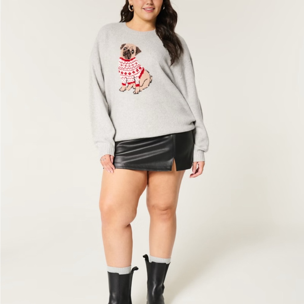 HOLLISTER PUG SWEATER - Picture 3 of 3
